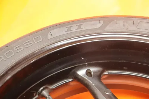 08-09 SUZUKI GSXR 600 750 REAR WHEEL BACK RIM W TIRE