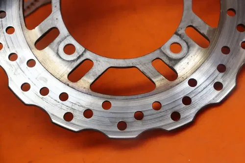 17-24 KAWASAKI Z900 OEM STRAIGHT REAR ROTOR BACK BRAKE DISC AND REAR ABS RING