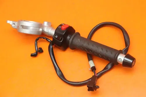 2013-2017 TRIUMPH DAYTONA 675 OEM RIGHT CLIP ON HANDLEBAR W SWITCHES