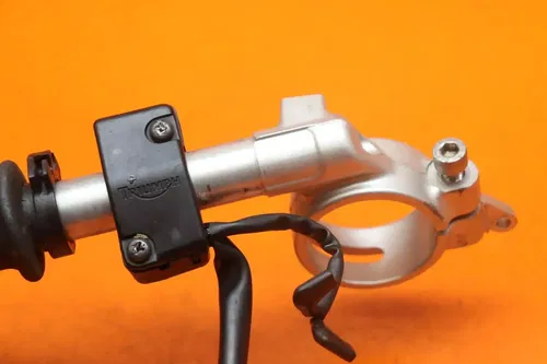 2013-2017 TRIUMPH DAYTONA 675 OEM RIGHT CLIP ON HANDLEBAR W SWITCHES