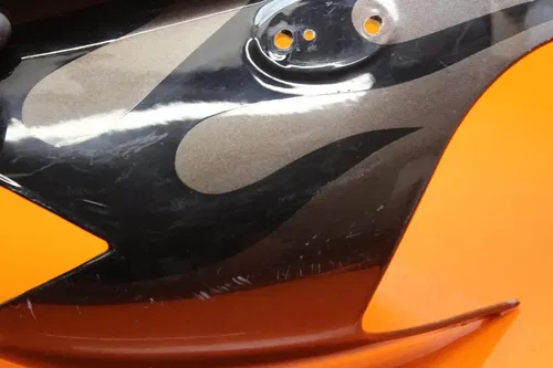 2007-2008 KAWASAKI NINJA ZX6R ZXMT LEFT FRONT UPPER NOSE FAIRING COWL SHROUD