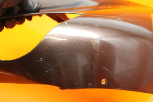 2007-2008 KAWASAKI NINJA ZX6R ZXMT LEFT FRONT UPPER NOSE FAIRING COWL SHROUD