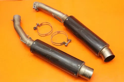 2004-2006 YAMAHA YZF R1 DANMOTO CF EXHAUST PIPE MUFFLER SLIP ON CAN SILENCER
