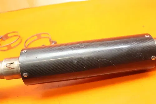 2004-2006 YAMAHA YZF R1 DANMOTO CF EXHAUST PIPE MUFFLER SLIP ON CAN SILENCER