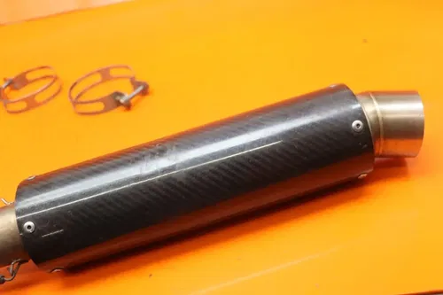 2004-2006 YAMAHA YZF R1 DANMOTO CF EXHAUST PIPE MUFFLER SLIP ON CAN SILENCER