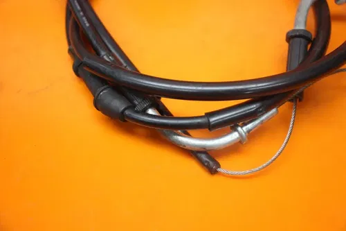 02-03 KAWASAKI NINJA ZX9R OEM THROTTLE CABLES LINES W JUNCTION CONNECTOR