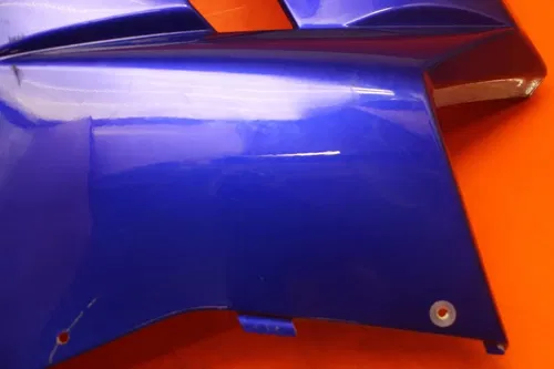 2007-2008 KAWASAKI NINJA ZX6R ZXMT LEFT MID UPPER SIDE FAIRING COWL PLASTIC