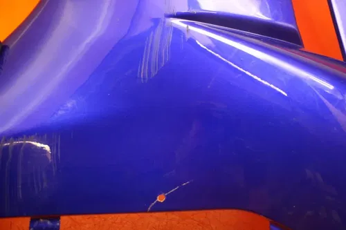 2007-2008 KAWASAKI NINJA ZX6R ZXMT LEFT MID UPPER SIDE FAIRING COWL PLASTIC