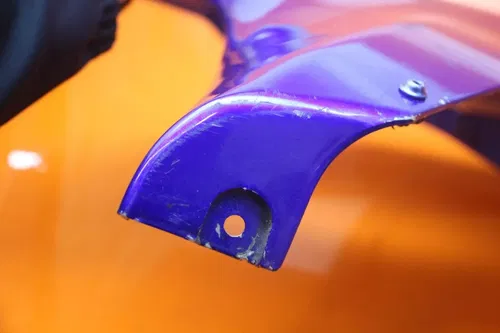 2007-2008 KAWASAKI NINJA ZX6R ZXMT LEFT MID UPPER SIDE FAIRING COWL PLASTIC
