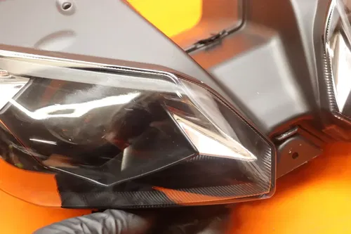 13-17 KAWASAKI NINJA ZX6R FRONT HEADLIGHT HEAD LIGHT LAMP **NICE**