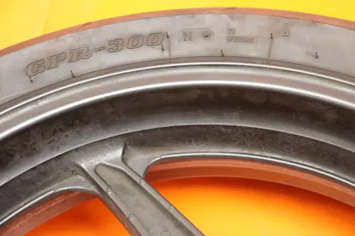 2015-2022 HONDA CBR300R OEM STRAIGHT REAR WHEEL BACK RIM W TIRE