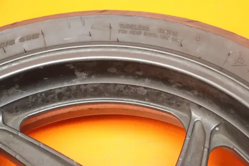 2015-2022 HONDA CBR300R OEM STRAIGHT REAR WHEEL BACK RIM W TIRE