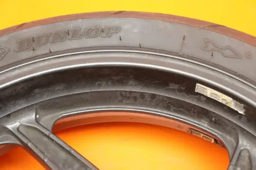 2015-2022 HONDA CBR300R OEM STRAIGHT REAR WHEEL BACK RIM W TIRE