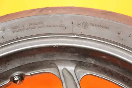 2015-2022 HONDA CBR300R OEM STRAIGHT REAR WHEEL BACK RIM W TIRE