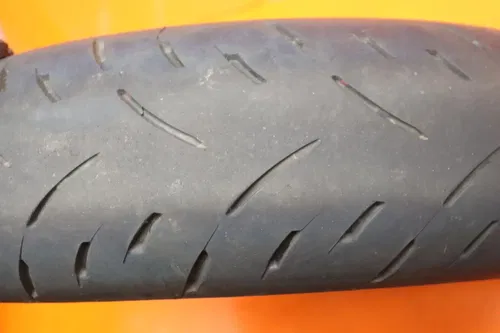 2015-2022 HONDA CBR300R OEM STRAIGHT REAR WHEEL BACK RIM W TIRE