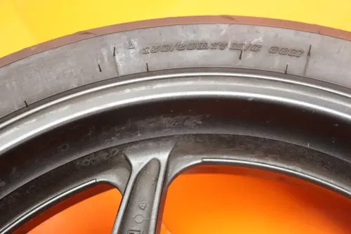 2015-2022 HONDA CBR300R OEM STRAIGHT REAR WHEEL BACK RIM W TIRE