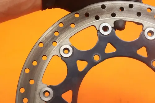 2007-2008 YAMAHA YZF R1 OEM STRAIGHT FRONT LEFT RIGHT BRAKE ROTORS DISCS