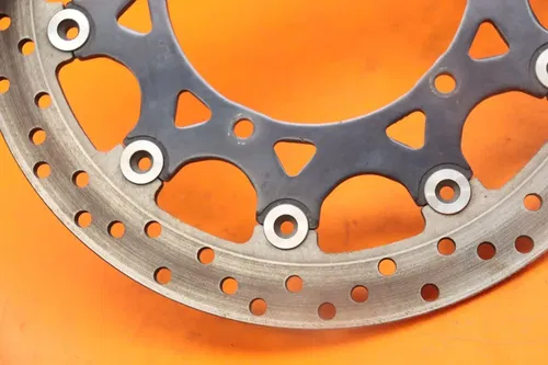 2007-2008 YAMAHA YZF R1 OEM STRAIGHT FRONT LEFT RIGHT BRAKE ROTORS DISCS