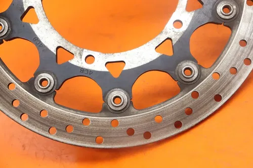 2007-2008 YAMAHA YZF R1 OEM STRAIGHT FRONT LEFT RIGHT BRAKE ROTORS DISCS