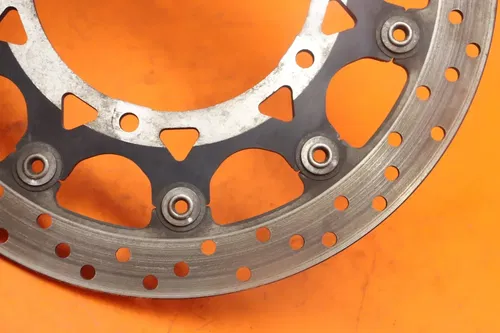 2007-2008 YAMAHA YZF R1 OEM STRAIGHT FRONT LEFT RIGHT BRAKE ROTORS DISCS