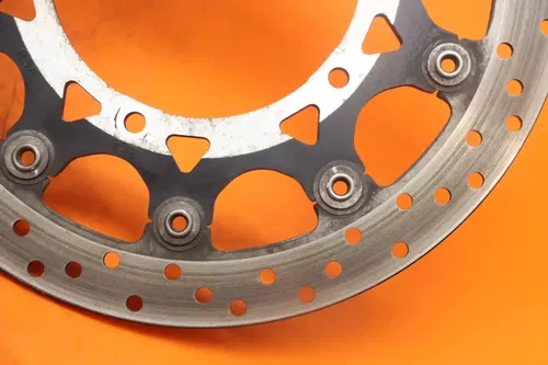 2007-2008 YAMAHA YZF R1 OEM STRAIGHT FRONT LEFT RIGHT BRAKE ROTORS DISCS