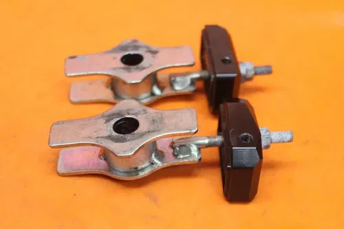 17-20 2018 HONDA GROM 125 OEM SWINGARM CHAIN TENSIONER ADJUSTMENT BRACKETS