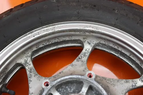 04-10 KAWASAKI VULCAN 2000 VN2000 OEM STRAIGHT FRONT WHEEL RIM 41073-0059
