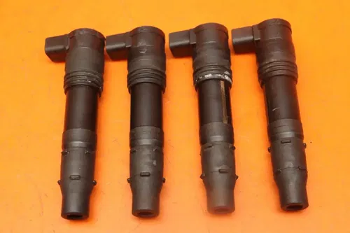 2004-2010 KAWASAKI NINJA ZX10R OEM IGNITION COILS COIL SPARK PLUG CAPS