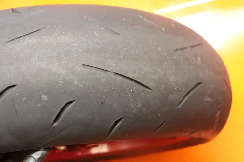 2023 11-24 SUZUKI GSXR 600 750 OEM STRAIGHT REAR WHEEL BACK RIM W DUNLOP TIRE