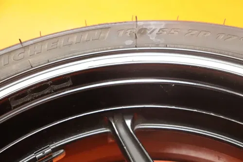 2011-2013 KAWASAKI NINJA 1000 STRAIGHT REAR WHEEL BACK RIM W TIRE