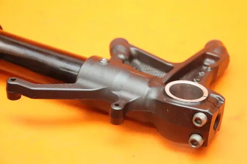 08-10 KAWASAKI NINJA ZX10R KYB RIGHT FRONT FORK SHOCK SUSPENSION BENT