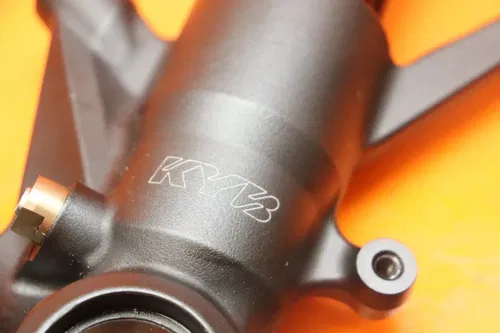 08-10 KAWASAKI NINJA ZX10R KYB RIGHT FRONT FORK SHOCK SUSPENSION BENT