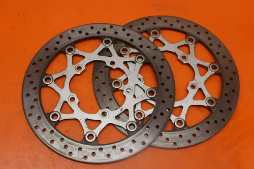 2006-2013 SUZUKI BOULEVARD M109R OEM STRAIGHT FRONT LEFT RIGHT BRAKE ROTOR DISCS