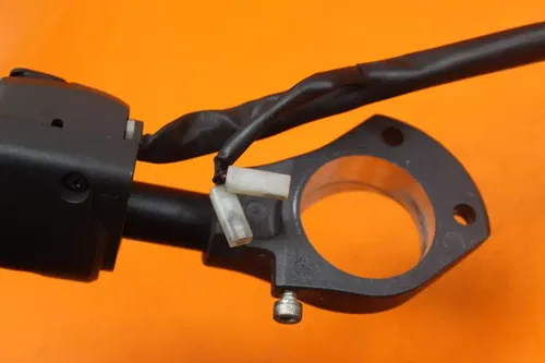2006-2009 KAWASAKI NINJA ZX14 ZX14R OEM LEFT CLIP ON HANDLEBAR W SWITCHES