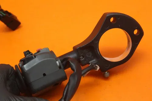 2006-2009 KAWASAKI NINJA ZX14 ZX14R OEM LEFT CLIP ON HANDLEBAR W SWITCHES