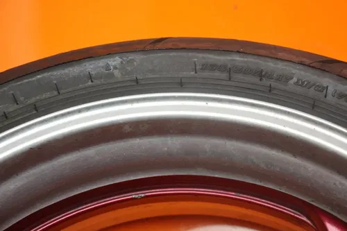 2004-2007 HONDA CBR 1000RR OEM STRAIGHT REAR WHEEL BACK RIM W TIRE