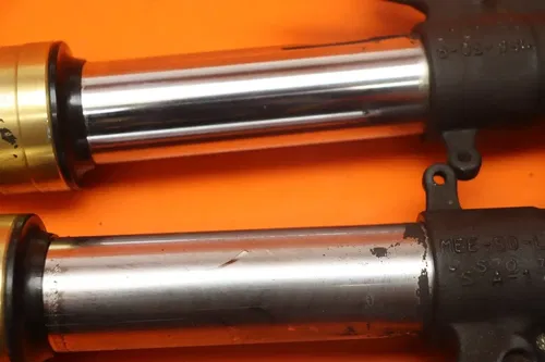 05-06 HONDA CBR600RR OEM STRAIGHT FRONT FORKS SHOCK SUSPENSION SET PAIR
