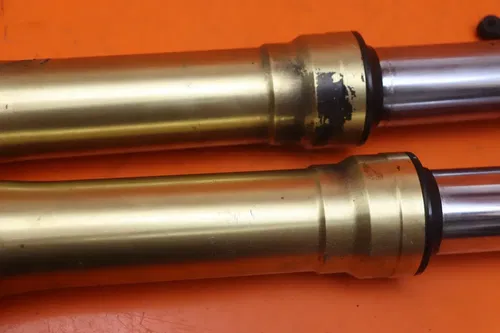05-06 HONDA CBR600RR OEM STRAIGHT FRONT FORKS SHOCK SUSPENSION SET PAIR