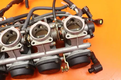 2002-2003 YAMAHA YZF R1 OEM MAIN FUEL INJECTORS / THROTTLE BODIES *LOW MILES*