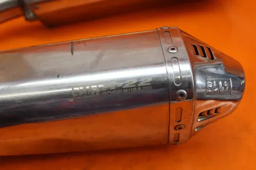 99-07 SUZUKI GSXR1300R BUSA YOSHIMURA EXHAUST PIPE MUFFLER SLIP ON CAN SILENCER