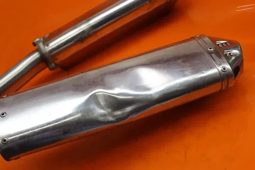 99-07 SUZUKI GSXR1300R BUSA YOSHIMURA EXHAUST PIPE MUFFLER SLIP ON CAN SILENCER