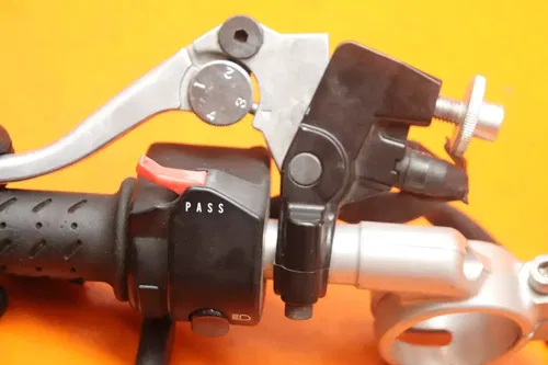 2013-2016 TRIUMPH DAYTONA 675 OEM LEFT CLIP ON HANDLEBAR W SWITCHES