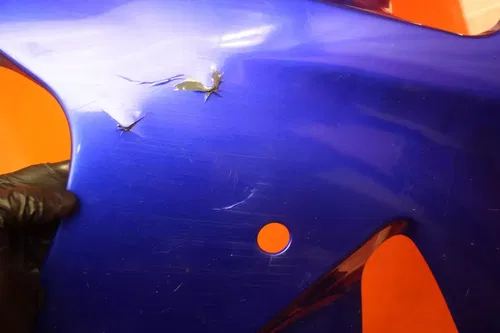 2001 2002 SUZUKI GSXR 1000 OEM RIGHT LOWER MID UPPER SIDE FAIRING COWL