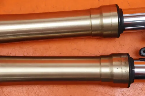 2009-2012 KAWASAKI NINJA ZX6R OEM STRAIGHT FRONT FORKS SHOCK SUSPENSION SET PAIR