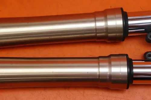 2009-2012 KAWASAKI NINJA ZX6R OEM STRAIGHT FRONT FORKS SHOCK SUSPENSION SET PAIR