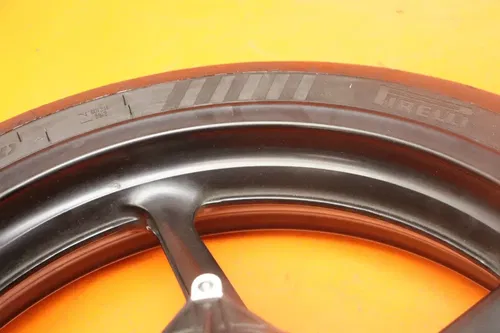 2004-2008 YAMAHA YZF R1 OEM STRAIGHT FRONT WHEEL RIM W TIRE