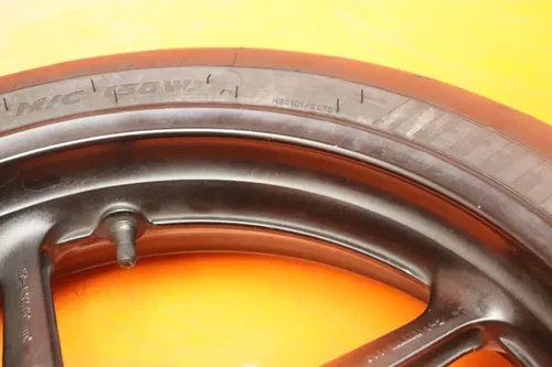 2004-2008 YAMAHA YZF R1 OEM STRAIGHT FRONT WHEEL RIM W TIRE