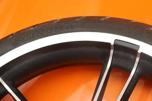 2015 HARLEY-DAVIDSON ROAD GLIDE SPECIAL FLTRXS OEM STR8 FRONT WHEEL RIM W TIRE