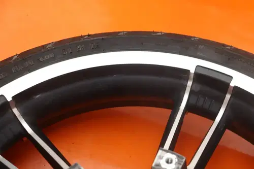 2015 HARLEY-DAVIDSON ROAD GLIDE SPECIAL FLTRXS OEM STR8 FRONT WHEEL RIM W TIRE