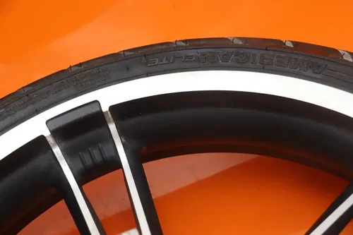 2015 HARLEY-DAVIDSON ROAD GLIDE SPECIAL FLTRXS OEM STR8 FRONT WHEEL RIM W TIRE